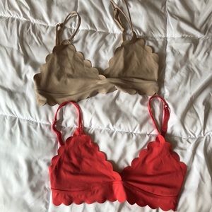 Anthropologie bralettes